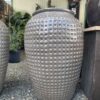 Pot Grijs ruitmotief (90CM)